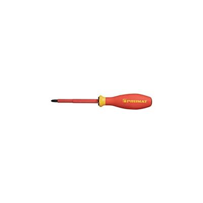 Promat/Tecwerk Schroevendraaier | maat PZD 2 | klinglengte 100 mm VDE geïsoleerd | m. maatindicatiesysteem - 4000828042