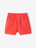 Gekleurde meisjesshort gemakkelijk aan te trekken rood - thumbnail