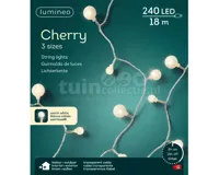 Kerstverlichting Cherry 240 LED 18m Trnsp WW - thumbnail