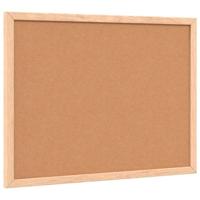 Magnetisch whiteboard met massief grenenhouten frame 40x30 cm - thumbnail