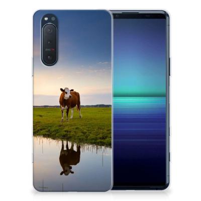 Sony Xperia 5II | TPU Hoesje | Koe Sony Xperia 5II | TPU Hoesje | Koe