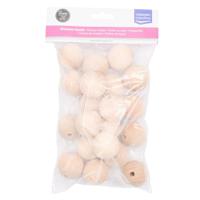 Vaessen Creative • houten kralen 35mm 20stuks - thumbnail