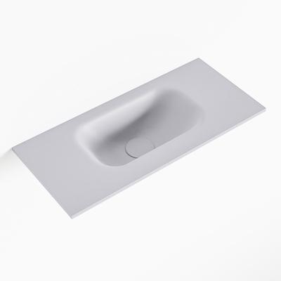 MONDIAZ EDEN Cale solid surface inleg wastafel voor toiletmeubel 50cm. Positie wasbak midden MONDIAZ EDEN Cale solid surface inleg wastafel voor toiletmeubel 50cm. Positie wasbak midden