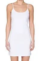 Gaubert Onderjurk - Spaghetti bandjes - Gladde onderjurk in zwart, huidskleur en wit - thumbnail