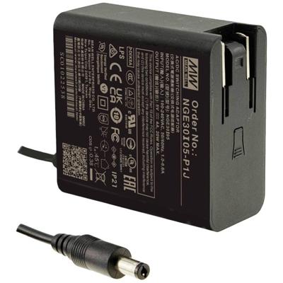 MEAN WELL NGE30I12-P1J Stekkernetvoeding, vaste spanning 12 V/DC 30 W