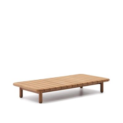 Kave Home Salontafel 'Turqueta' Teakhout, 140 x 70cm