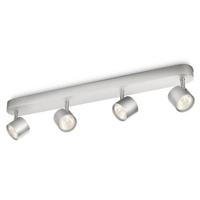 Philips Plafondspot LedMy Living Star 4-lichts metaalgrijs - 562444816 - thumbnail