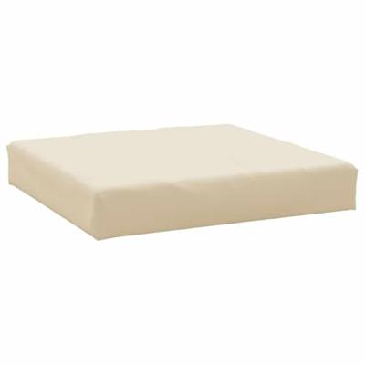 Palletkussens 2 st stof beige - thumbnail