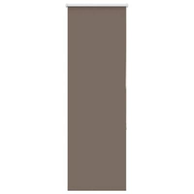 Rolgordijn verduisterend koffie 50x175 cm stofbreedte 45,7 cm