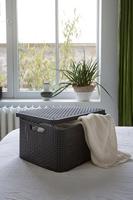 Curver Style Opbergmand met Deksel 6L Wit - thumbnail