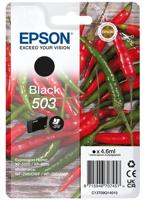 Epson 503 4.6ml Zwarte inktcartridge - thumbnail