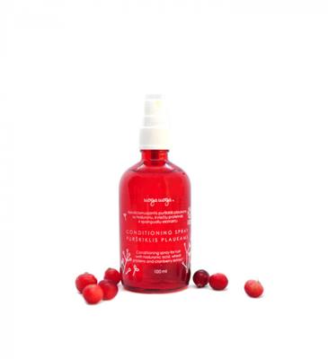 Uoga Uoga Conditioning spray hyaluron cranberry vegan 100 Milliliter