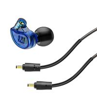 MEE audio M6 PRO In-ear monitor-hoofdtelefoon voor muzikanten, 2e generatie model met verbeterd geluid, geheugendraad oorhaken en vervangbare kabels, geluidsisolerende professionele oordopjes, 2 - thumbnail