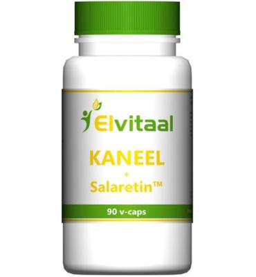 Elvitum Kaneel met salaretin 90 Vegetarische capsules