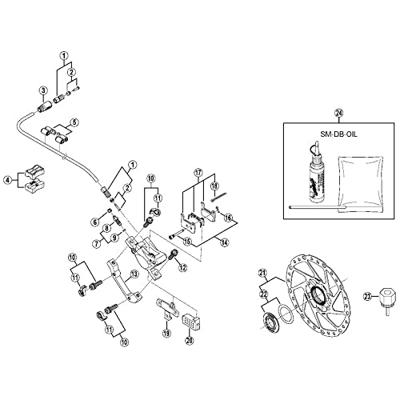 Shimano battery mounttool tl-bme03 yezy00015