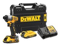 DeWALT DCF840D2T Accu slagschroevendraaier 192Nm 18V XR 2.0Ah in TSTAK - thumbnail