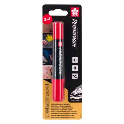 Sakura permapaque dubbele punt rood