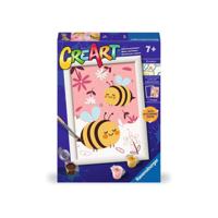 Ravensburger creart schilderen op nummer - vrolijke bijen - thumbnail