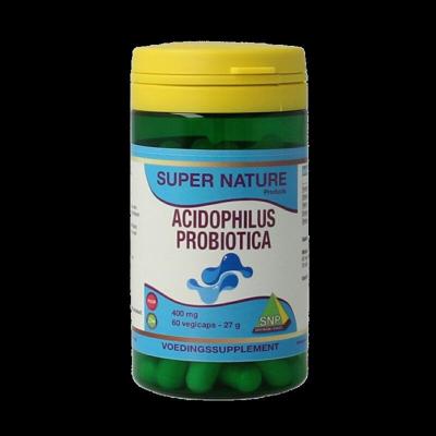 SNP Acidophilus probiotica 400 mg puur 60 Vegetarische capsules
