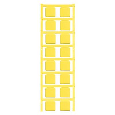 Weidmüller 1131830000 SM 22/22 K MC NE GE Apparaatmarkering Montagemethode: Plakken Markeringsvlak: 22 x 22 mm Geel Aantal markeringen: 80 80 stuk(s)