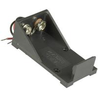 MPD BH9VW Batterijhouder Aantal cellen: 1 9V (blok) Kabel (l x b x h) 55 x 30 x 21 mm - thumbnail