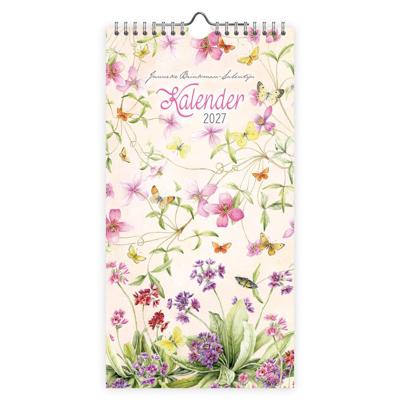 Janneke Brinkman Maandnotitiekalender 2027 Clematis en Primula