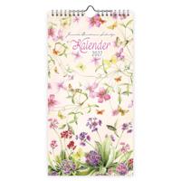 Janneke Brinkman Maandnotitiekalender 2027 Clematis en Primula - thumbnail