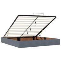 Ottoman bed met matrassen en LED's 180x200cm fluweel - thumbnail