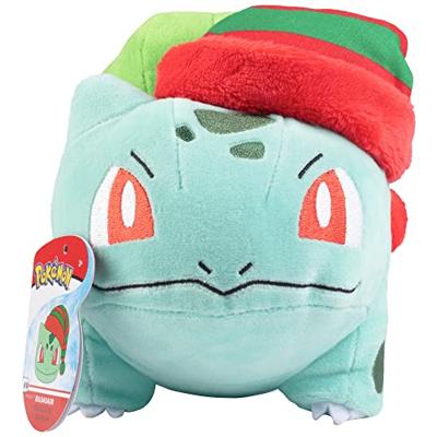Pokemon Pluche - Bulbasaur with Christmas Hat