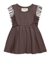 Little Indians jurk Boho Jurk met franjes bruin - thumbnail