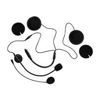 Albrecht COHS Universal-Headset 41932 Headset met microfoon Geschikt voor (helm) Integraalhelm, Jethelm - thumbnail