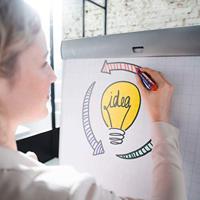 Edding 4-3033-7 Flipchartmarker Colourful 1.5 - 3 mm Zwart, Geel, Oranje, Rood, Groen, Blauw 1 set(s) - thumbnail