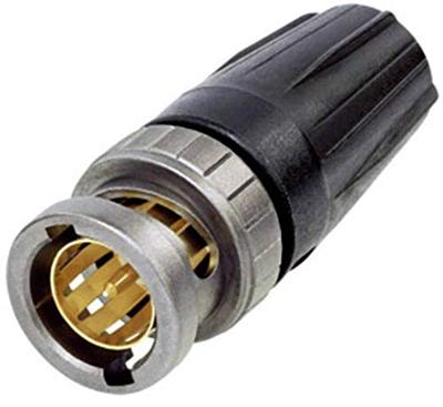 Neutrik NBNC75BFG7X BNC-connector Stekker, recht 75 Ω 1 stuk(s)