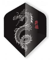 Unicorn flights Core plus 75 micron zwart draak - thumbnail