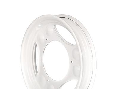 MZA Schijfwiel disc wheel white