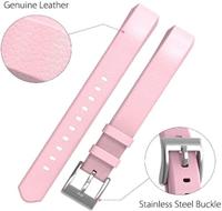Lederen bandje Fitbit Alta - Baby pink - thumbnail