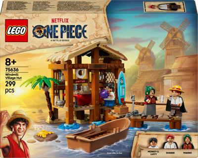 LEGO One Piece hut in Windmolendorp 75636