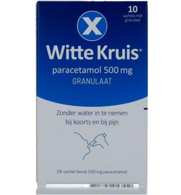Paracetamol 500mg granulaat 10 Sachets