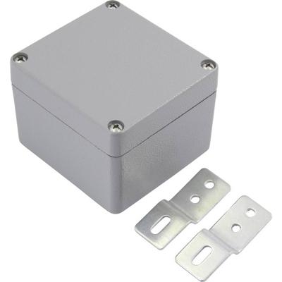 TRU COMPONENTS ES-FA5 TC-6649564 Universele behuizing 222 x 145 x 55 Gegoten aluminium Lichtgrijs 1 stuk(s)