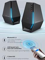 Edifier Hecate G1500 Gaming speakerset Zwart - thumbnail