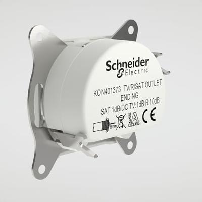 Schneider Electric EPH3570121D Televisie, radio, satelliet Asfora Wit (RAL 9003) 1 stuk(s) - thumbnail