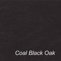 QLiv Cross tafel 240x100 Coal Black Eiken - thumbnail