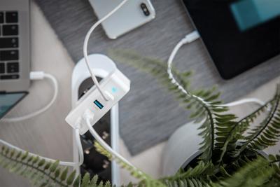 Digitus DA-10197 oplader voor mobiele apparatuur Wit Binnen