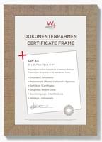 walther+ design HO130C Wissellijst Papierformaat: DIN A4 Bruin - thumbnail