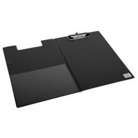 Klembordmap qua a4 stnd pvc zw 100mm klem/penlus - thumbnail
