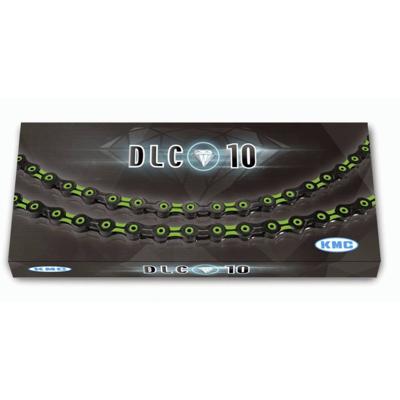 KMC DLC 10 116 GroenZwart fietsketting