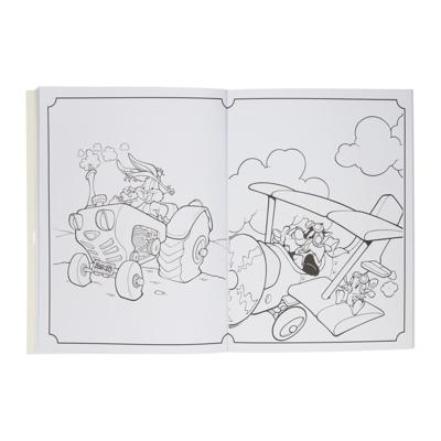 Boek Specials Nederland BV Super color kleurboek looney tunes met potloden