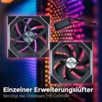 Lian Li UNI FAN SL Wireless 120mm 1-Pack Black - thumbnail