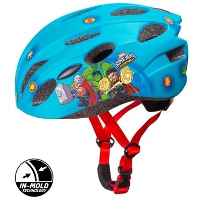 Kinderhelm Fietshelm S Avengers Blauw