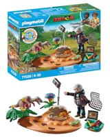 Playmobil 71526 Dinos Stegosaurusnest met Eierdief - thumbnail